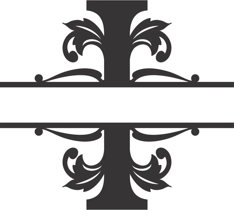 Intra απο ξύλο plywood 3mm-4mm πάχος - Regal Split Font I Δίασταση 30x30 cm Intraeaxys-yon0pg27