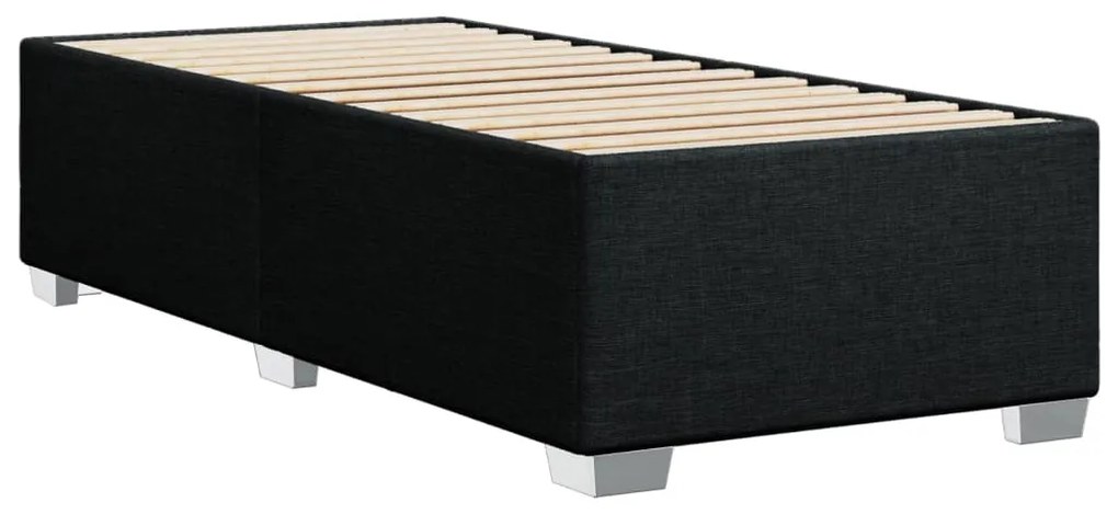 ΚΡΕΒΑΤΙ BOXSPRING ΜΕ ΣΤΡΩΜΑ ΜΑΥΡΟ 90X190 ΕΚ.ΥΦΑΣΜΑΤΙΝΟ 3285738