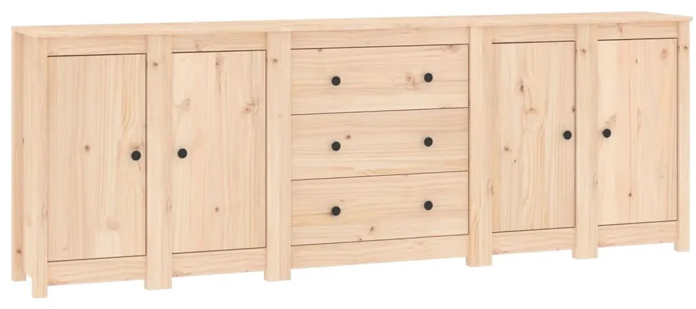 vidaXL Συρταριέρα 230x35x80 εκ. από Μασίφ Ξύλο Πεύκου