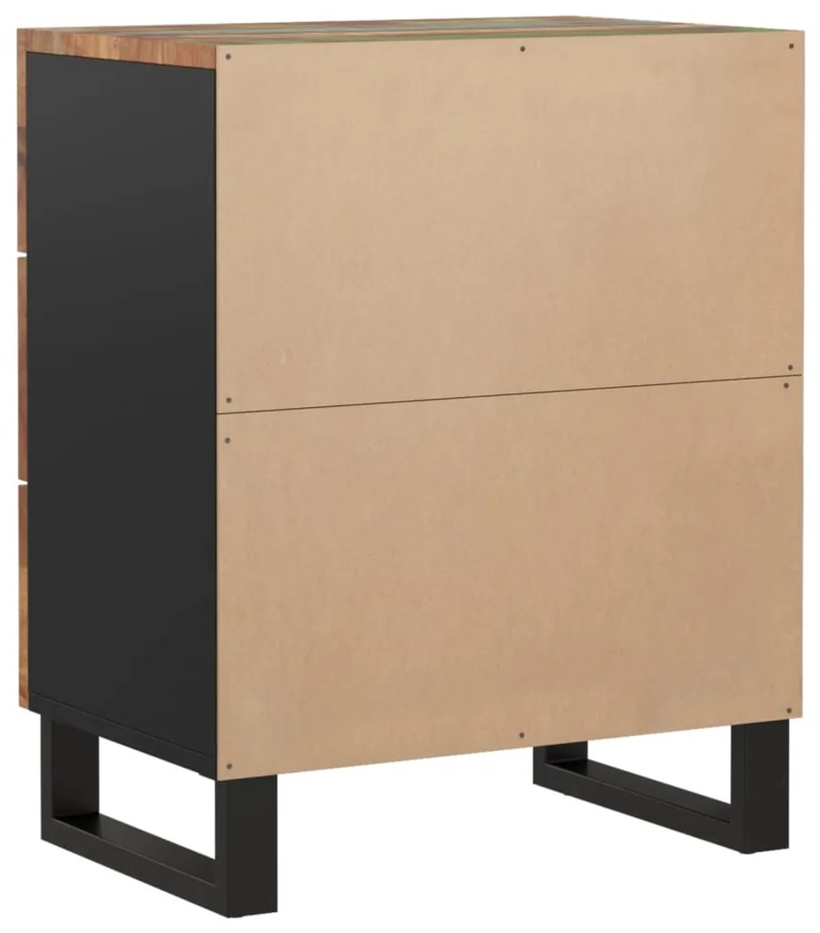 vidaXL Κομοδίνο 50 x 33 x 62 εκ. Μασίφ Ανακυκλωμένο Ξύλο & Επεξ. Ξύλο