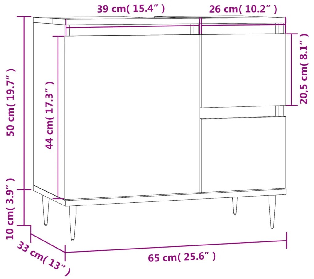 ΝΤΟΥΛΑΠΙ ΜΠΑΝΙΟΥ ΜΑΥΡΟ 65X33X60 ΕΚ. ΕΠΕΞΕΡΓΑΣΜΕΝΟ ΞΥΛΟ 831597