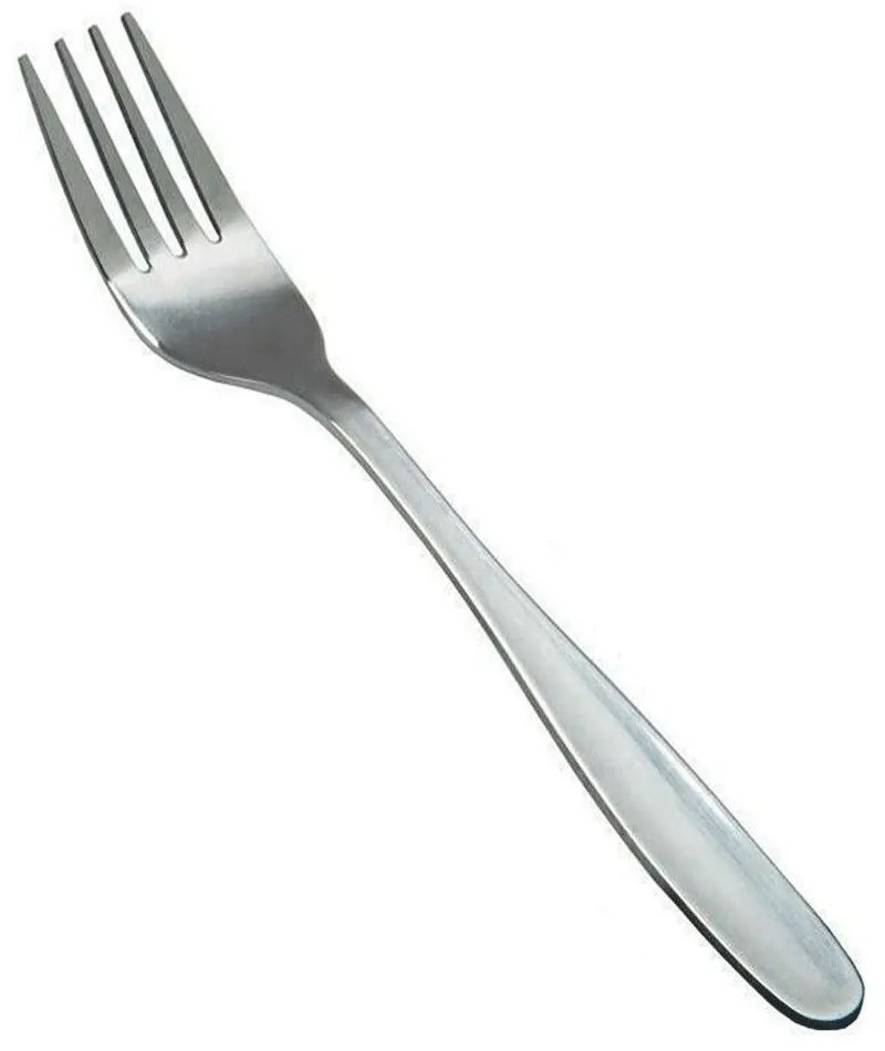 Πιρούνι Φαγητού Nisos 03801 Silver Dinox Stainless Steel