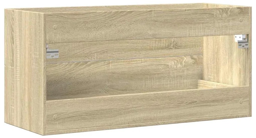 vidaXL Ντουλάπι Νιπτήρα Sonoma Δρυς 100 x 38,5 x 48 εκ. Επεξ. Ξύλο