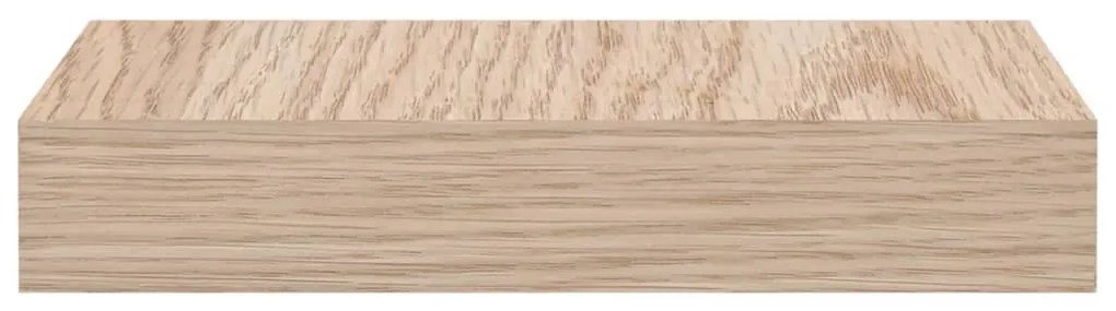 vidaXL Ράφια Τοίχου 2 τεμ. 23x23,5x4 εκ. Επεξεργασμένο Ξύλο