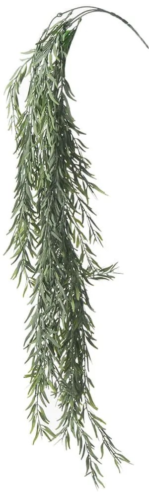 Τεχνητός Κρεμαστός Φίκος Ginseng 5771-7 15x2x95cm Green Supergreens Πολυαιθυλένιο