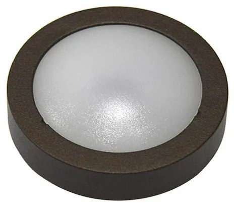 Adeleq Led Φωτιστικό Αλουμινίου Επίτοιχo Στρογγυλό 0.7W Ψυχρό Σκουριά 3-9731810