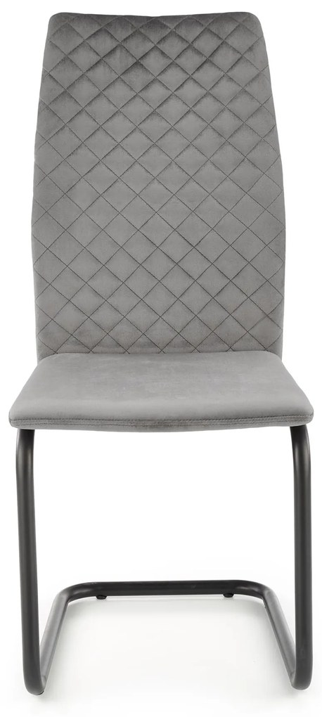 K444 chair color: grey DIOMMI V-CH-K/444-KR-POPIELATY