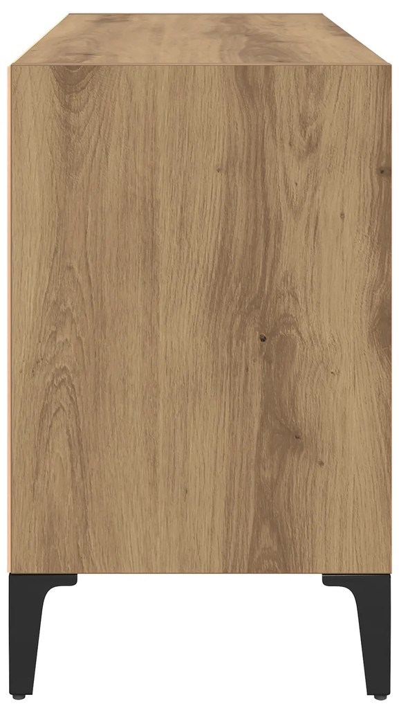 vidaXL Βάση Τηλεόρασης Artisan Oak Artisan Oak Επεξεργασμένο ξύλο Μεσαίο