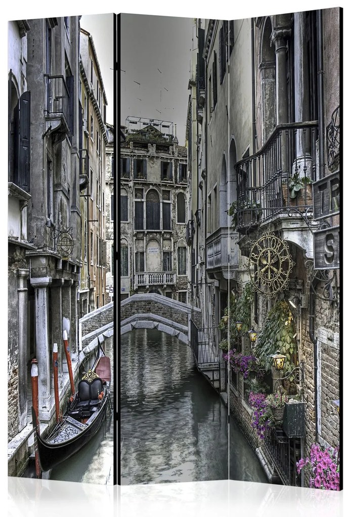 Διαχωριστικό με 3 τμήματα - Romantic Venice [Room Dividers] 135x172