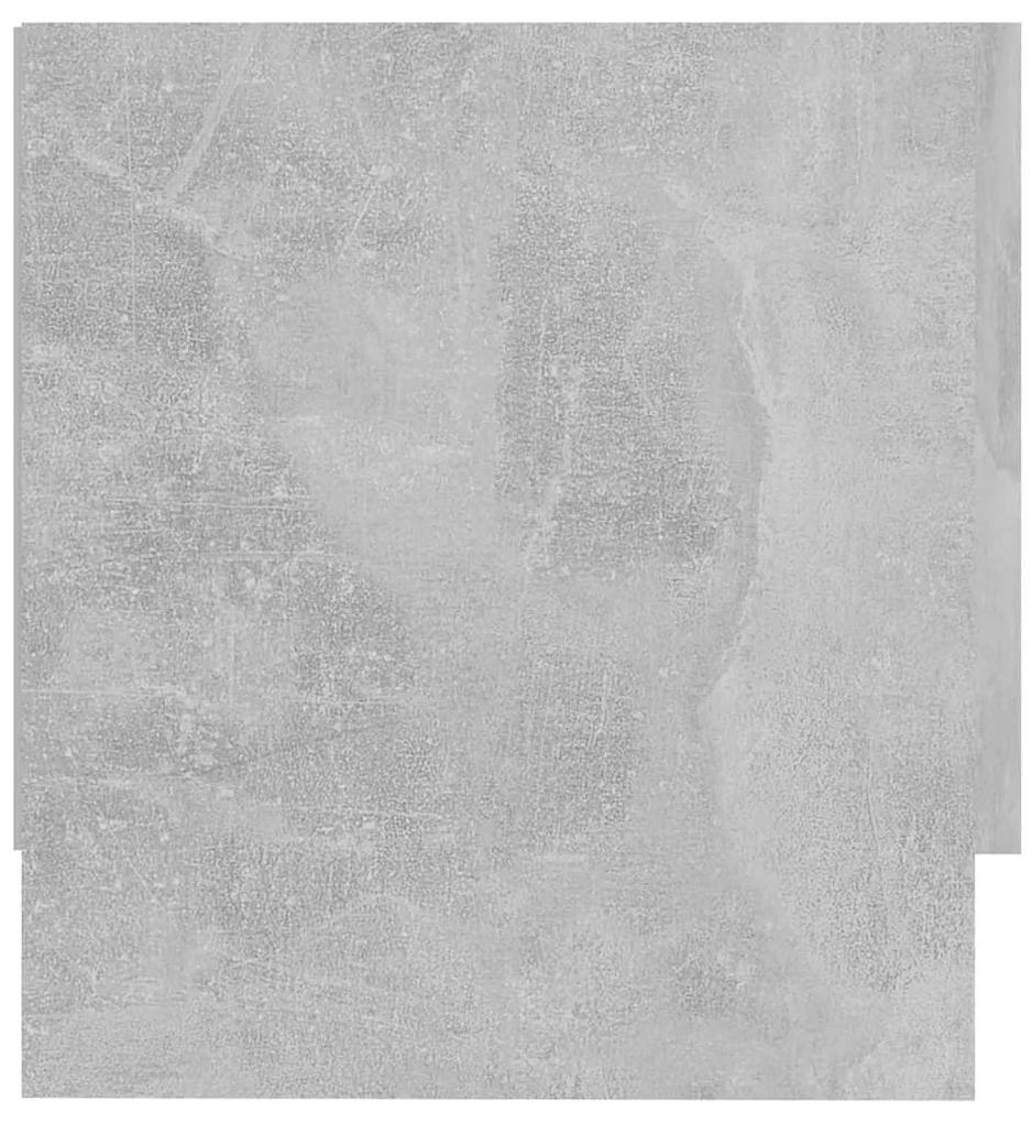 Ντουλάπα Γκρι Σκυροδέματος 100 x 32,5 x 35 εκ. από Μοριοσανίδα - Γκρι