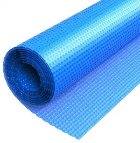 VEVOR Solar Pool Cover, 10.97 x 5.49m Rectangle Pool Bubble Cover, 8 Mil Pools Solar Blanket with Bubble &amp; PE Material, Daytime Heat Absorption, Nighttime Heat Retention, Heat Retaining Solars Covers, Blue