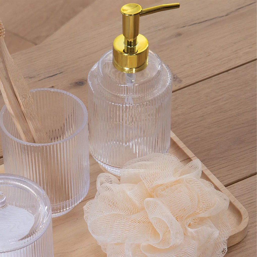 Dispenser Μπάνιου 380ml (Φ8x18.3) Nef-Nef Homeware Nancy