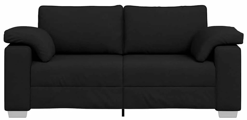 vidaXL Καναπές Μαύρο 180 x 77 x 82 εκ ύφασμα