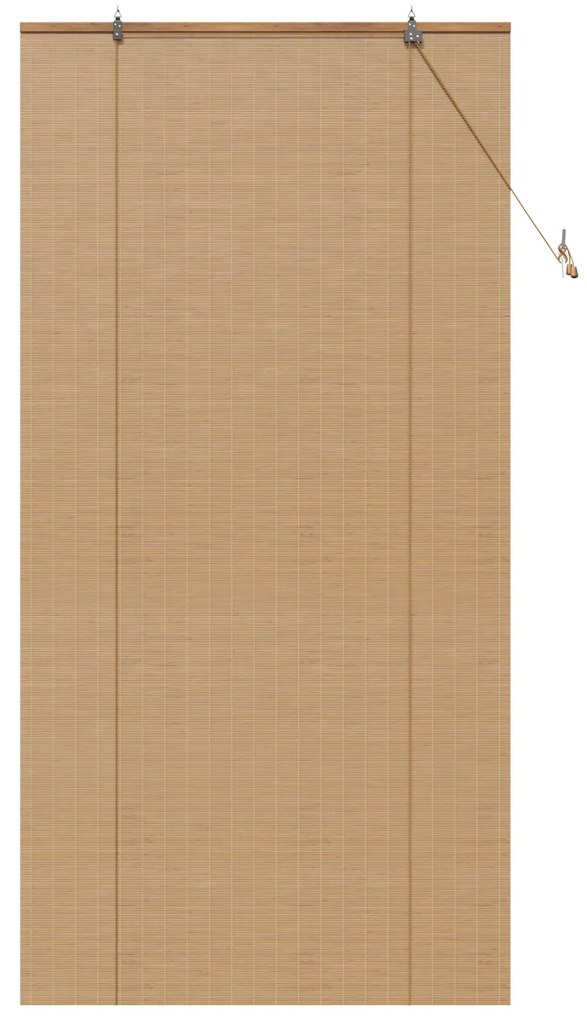 vidaXL Ρολά και Σκίες Παραθύρων Ανοιχτό καφέ 100 x 220 cm Μπαμπού
