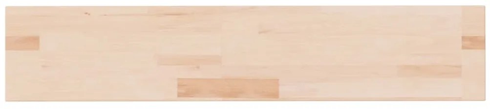 vidaXL Ράφι 100x20x4 εκ. από Ακατέργαστο Μασίφ Ξύλο Δρυός