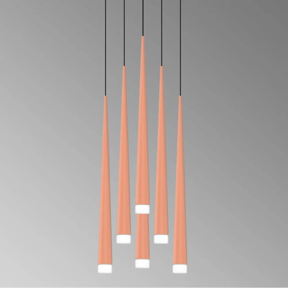 Φωτιστικό Οροφής Κρεμαστό 01220-13 G9 LED D40cm Copper Luma