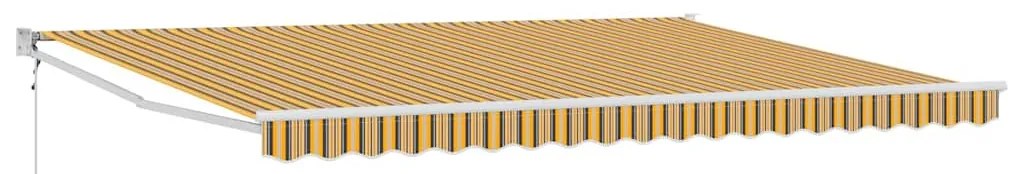 vidaXL Σκηνίτσα Αναδιπλούμενη Ριγέ Πολύχρωμο 450 x 300 εκ