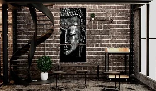 Πίνακας - Grey Buddha - 30x60