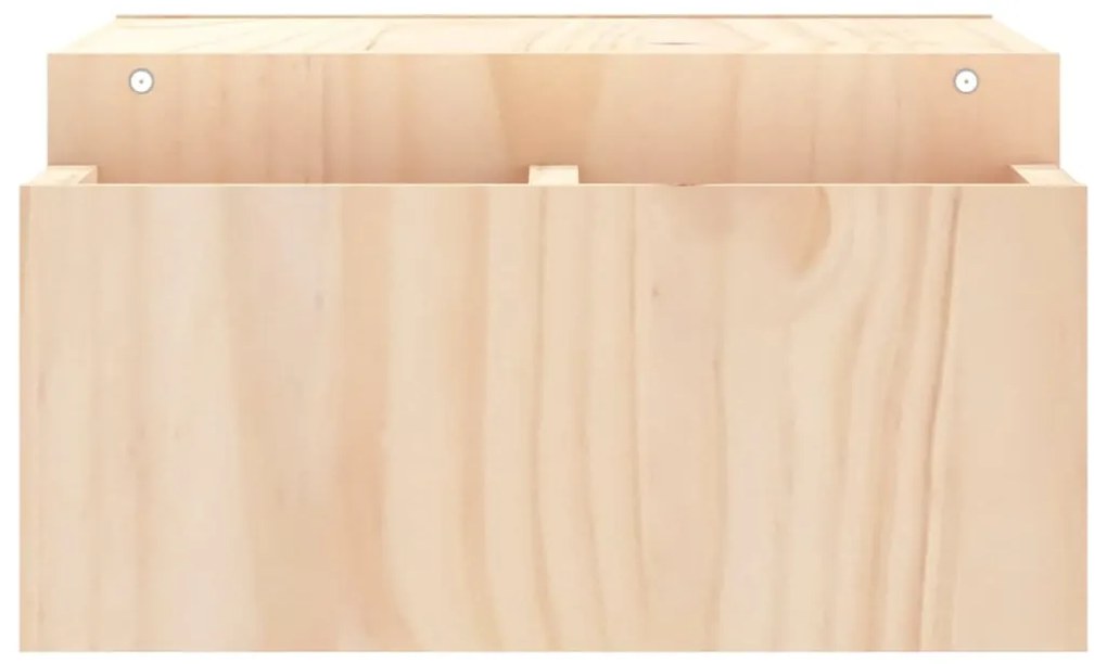 vidaXL Βάση Οθόνης 70 x 27,5 x 15 εκ. από Μασίφ Ξύλο Πεύκου