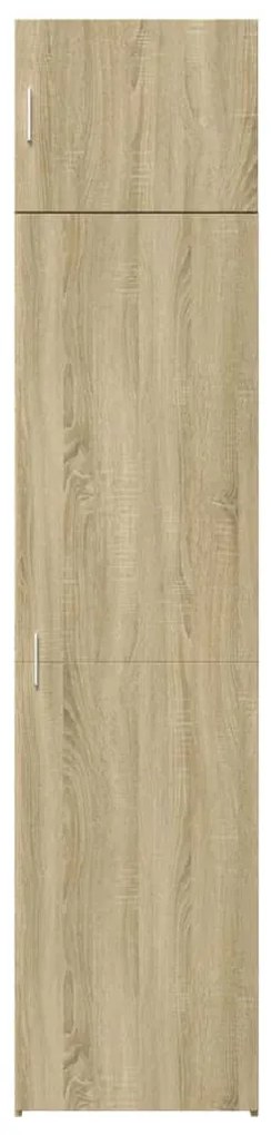 Ντουλάπι Αποθήκευσης Στενό Δρυς 50x42,5x225 εκ. Επεξεργ. Ξύλο 3281303