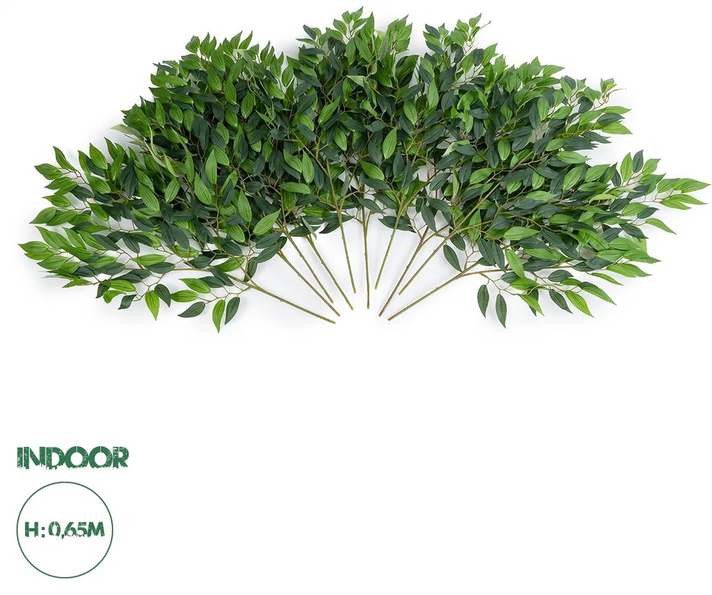 Artificial Garden LAUREL BRANCH 20231 10 x Τεχνητά Διακοσμητικά Κλαδία Δάφνης Π50 x Υ65cm