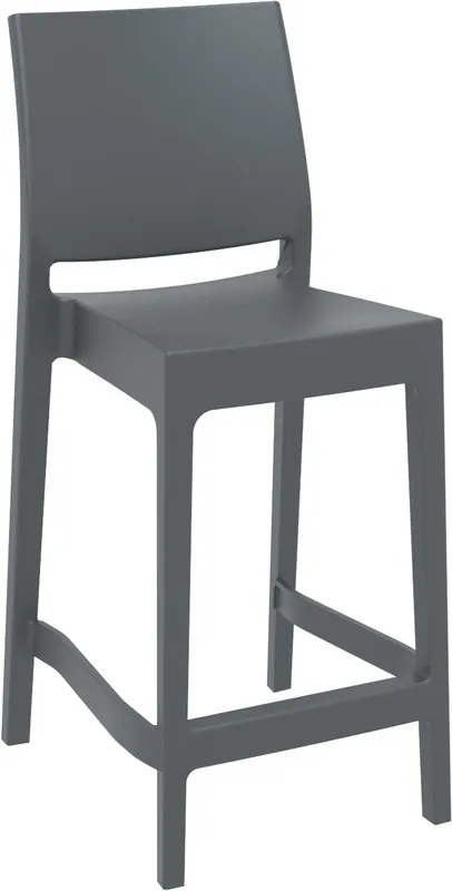 SIESTA MAYA 65εκ. ΣΚΑΜΠΟ DARK GREY ΠΟΛ/ΝΙΟΥ 44Χ50Χ98εκ.20.0385