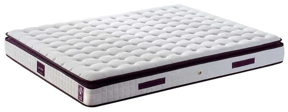 Στρώμα Purple Orthopedic 480NRN1259 160x200cm Memory Foam White-Purple Υπέρδιπλo