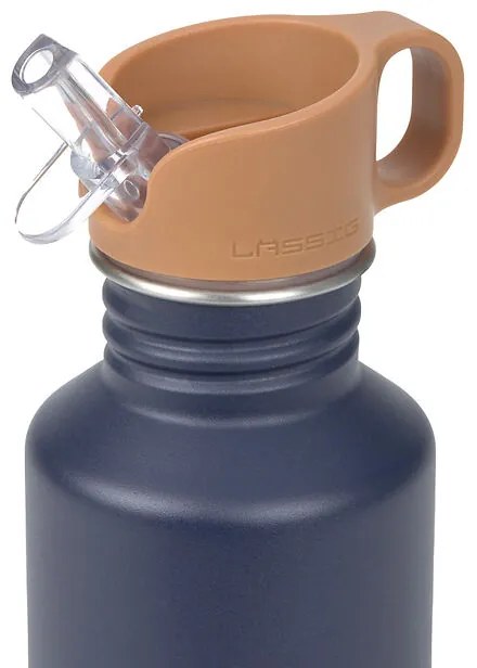 Laessig Ανοξείδωτο παγούρι Little Gang Smile navy