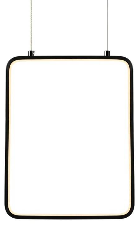ΚΡΕΜΑΣΤΟ Φ/Σ LED 15W 3000K 1390LM ΜΑΥΡΟ ΜΕΤΑΛΛΙΚΟ 26X14XH142CM SYMETRIA ACA V30LEDP26BK