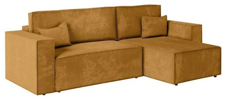 Corner Sofa New Isabella Fylliana Mustard 270x160x90 cm