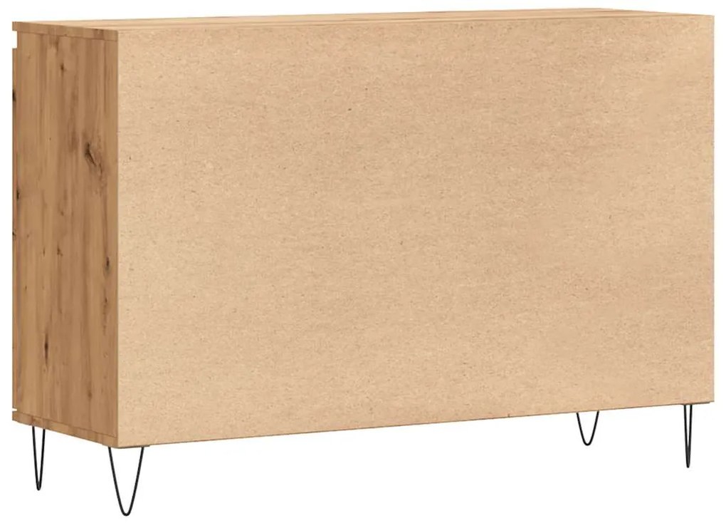 vidaXL Μπουφές Δρυς τεχνίτης 104 x 35 x 70 εκ. από Επεξεργασμένο Ξύλο