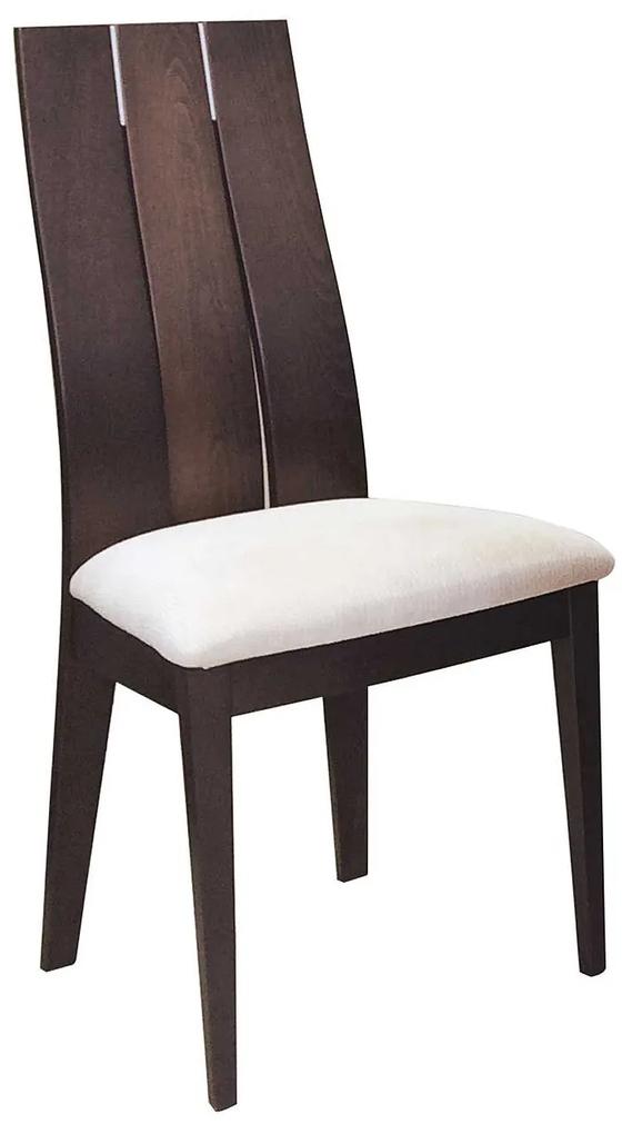 Καρέκλα Samber Καρυδί-Μπέζ Ε7867,1 50X57X101 cm Σετ 2τμχ Ξύλο,Ύφασμα