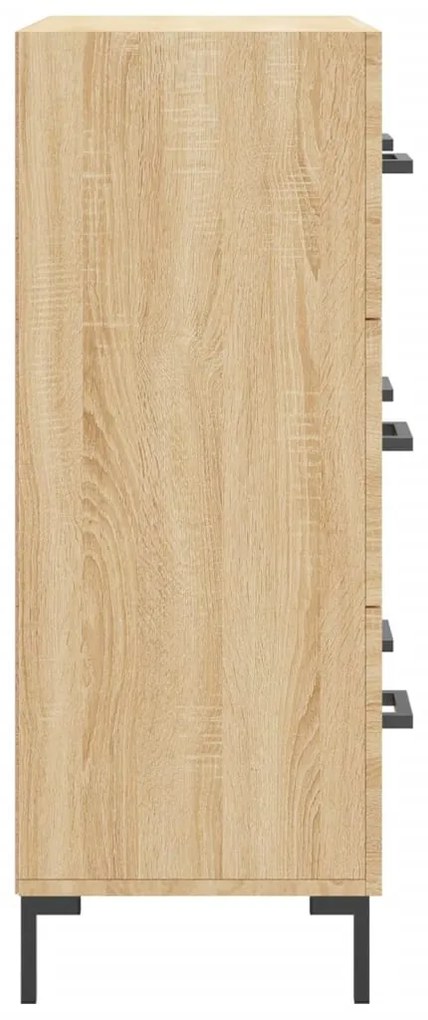 vidaXL Ντουλάπι Sonoma Δρυς 69,5 x 34 x 90 εκ. από Επεξεργασμένο Ξύλο