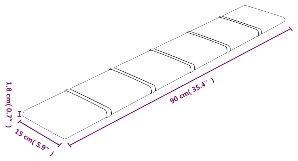 ΠΑΝΕΛ ΤΟΙΧΟΥ 12 ΤΕΜ. ΡΟΖ 90X15 ΕΚ. 1,62 Μ² ΒΕΛΟΥΔΙΝΑ 344108