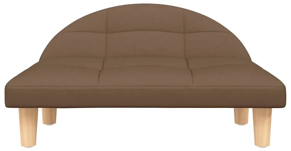 vidaXL Κρεβάτι Σκύλου Καφέ 70 x 52 x 30 εκ. Υφασμάτινο