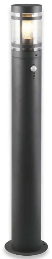 Φωτιστικό Δαπέδου Με Αισθητήρα Paloma R41719142 Φ15x10x100cm 1xE27 28W Anthracite RL Lighting