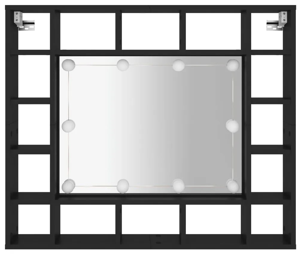 ΈΠΙΠΛΟ ΚΑΘΡΕΠΤΗ LED ΜΑΥΡΟ 91 X 15 X 76,5 ΕΚ. 833496