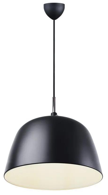 Φωτιστικό Οροφής Κρεμαστό Norbi 30 30x36x300cm E27 Black Dftp