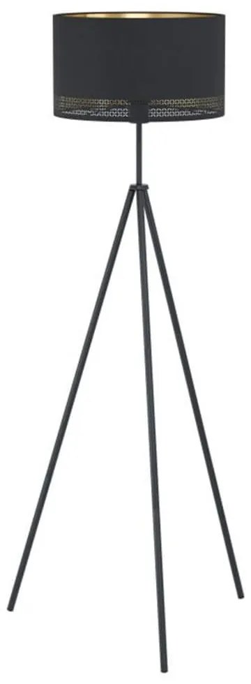 Φωτιστικό Δαπέδου Esteperra 99279 Gold Eglo Metal, Fabric