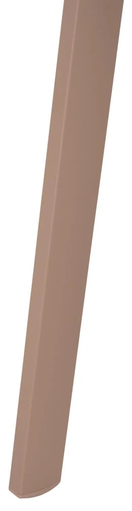 Καρέκλα - Πολυθρόνα MIRI C5891.03 Αλουμινίου Σκελετός - Textline Σαμπανιζέ και Rattan Μπέζ 56x60x81,5Υ εκ. 56x58x80.5 εκ.