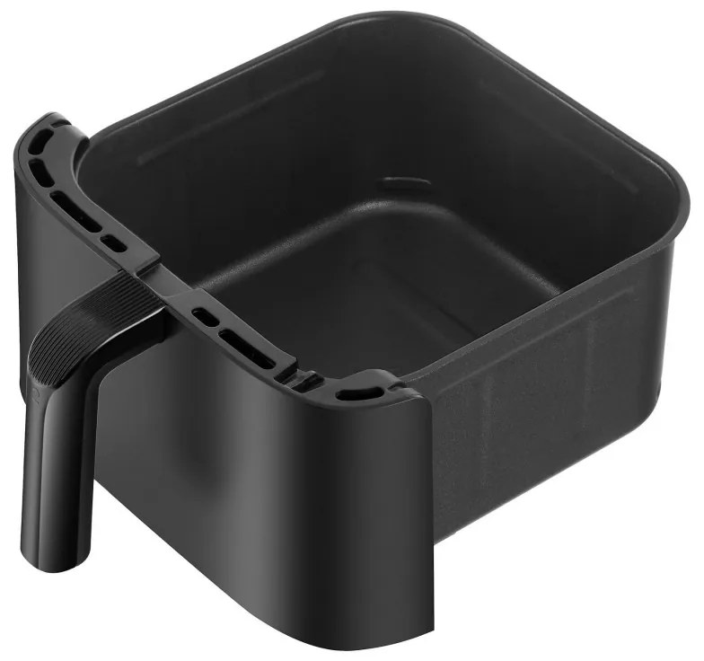 Cosori CAF-DC121-Ader Turbo Tower Διπλή φριτέζα ζεστού αέρα, 2630W, 4.3/6.5 L, 7 προγράμματα, 30-230C, έλεγχος αφής, χρονοδιακόπτης, κρύοι τοίχοι, μαύρο