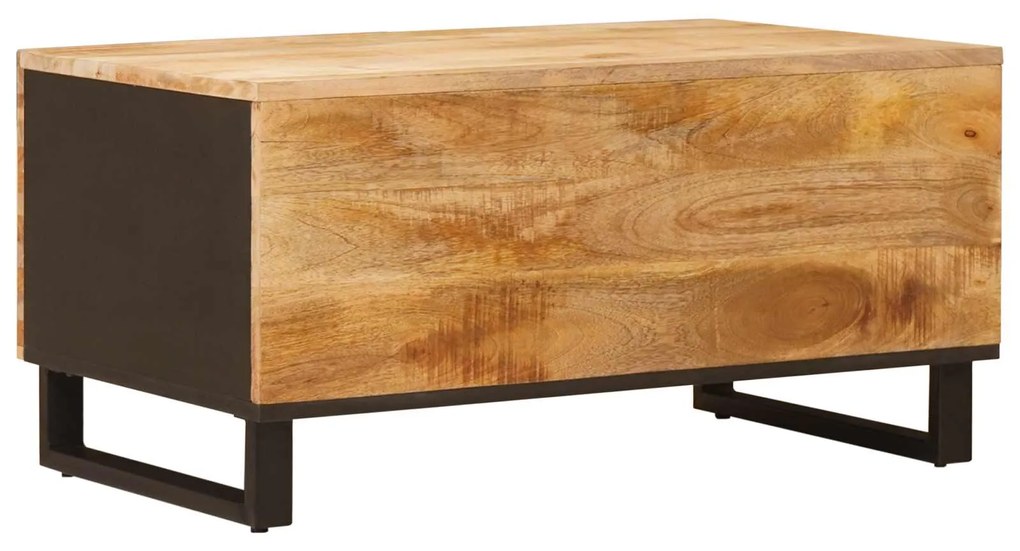 vidaXL Τραπεζάκι σαλονιού Καφέ 88 x 52 x 12 εκ Στερεό ξύλο μάνγκο