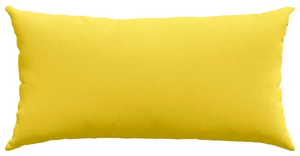 vidaXL Μαξιλάρι Καναπέ 2 pcs Απαλό Κίτρινο 80 x 40 cm ύφασμα