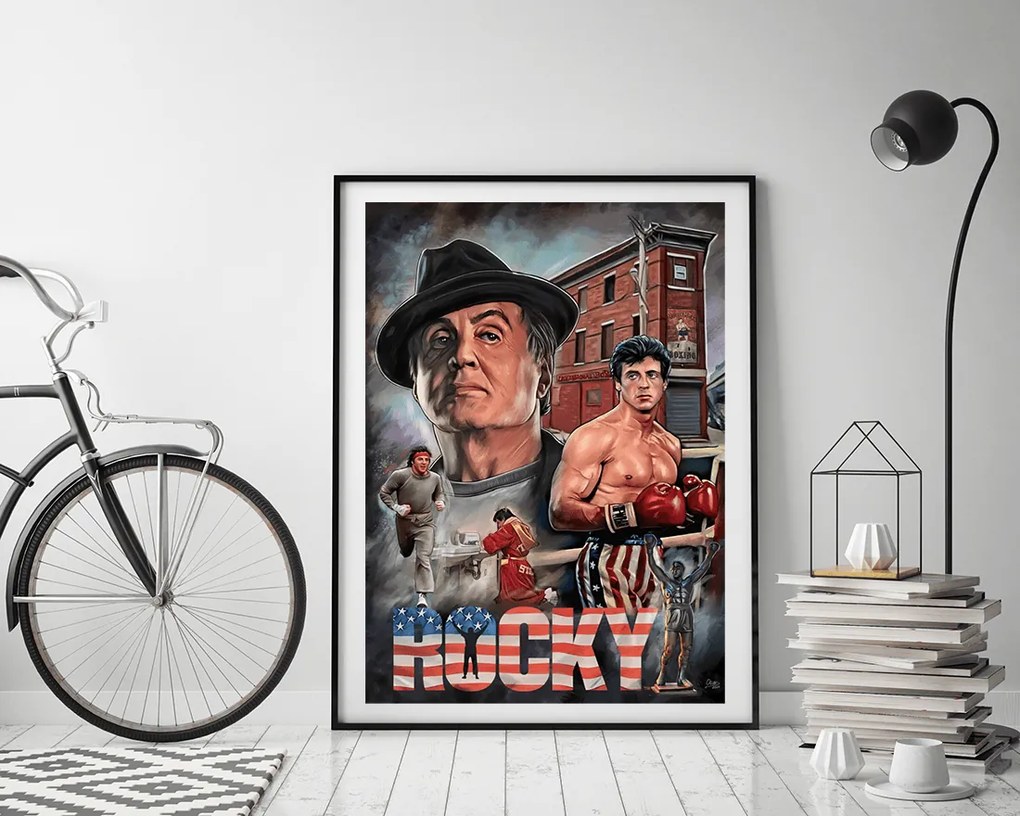 Πόστερ &amp;  Κάδρο Rocky MV002 40x50cm  Εκτύπωση Πόστερ (χωρίς κάδρο)