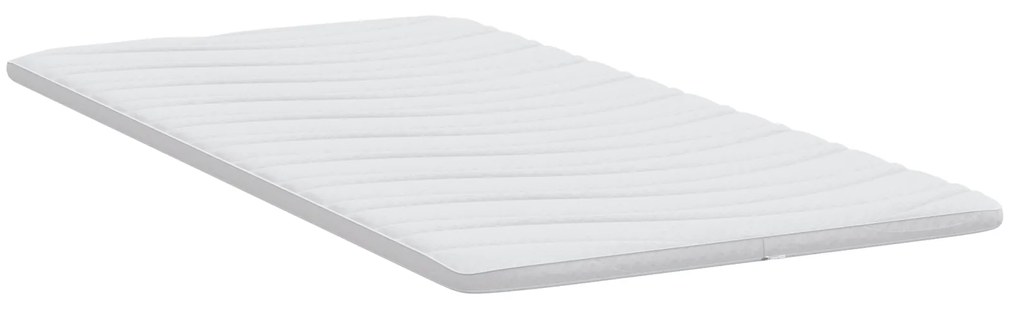 vidaXL Στρώματα Λευκό 90 x 200 cm Πολυεστέρας χωρίς κόλλα