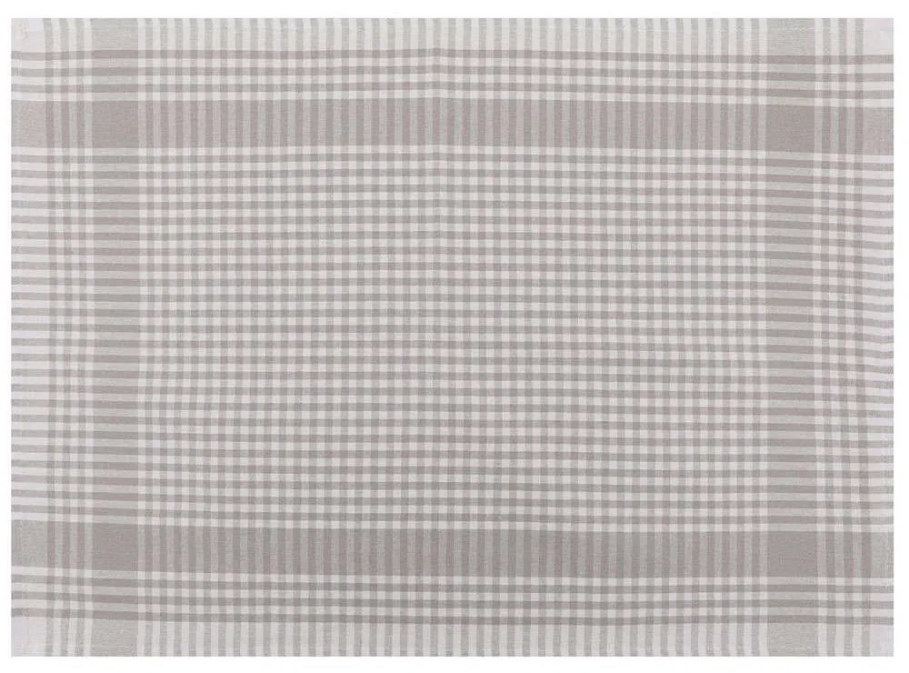 Πετσέτες Κουζίνας Potikareli (Σετ 10Τμχ) 336EPJ1147 Grey-White Hermia 45x65cm 100% Βαμβάκι