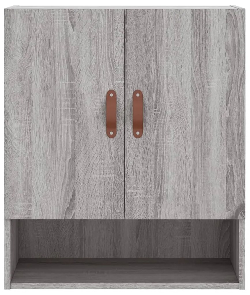 vidaXL Ντουλάπι Τοίχου Γκρι Sonoma 60x31x70εκ. Επεξεργασμένο Ξύλο