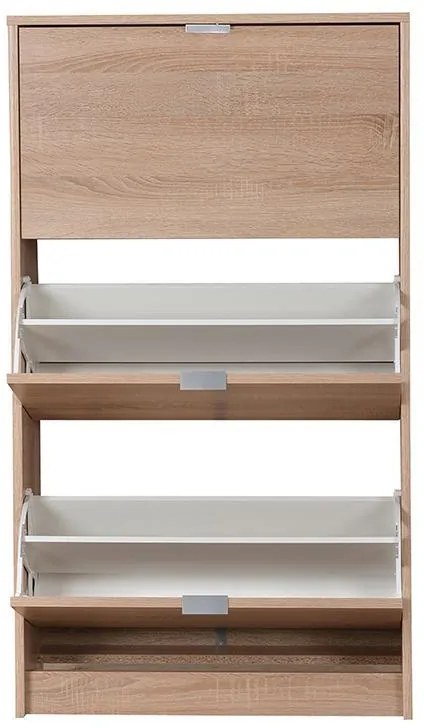 Παπουτσοθήκη Hugo 23 Sonoma 67x28x119 εκ. 67x28x119 εκ.