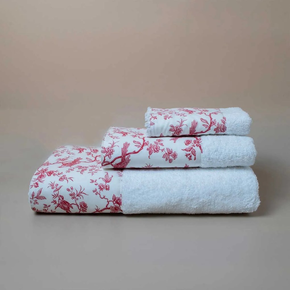 Πετσέτα Χεριών (30x50) White Fabric Elysian White 500gsm