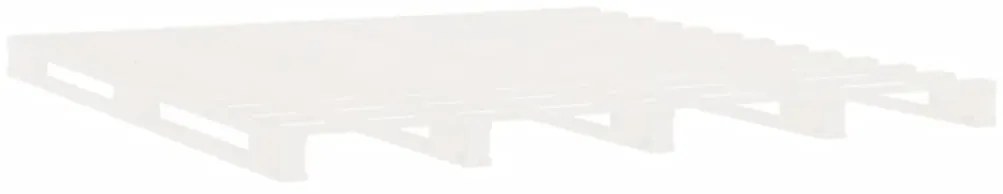 vidaXL Σκελετός Κρεβ. Χωρίς Στρώμα Λευκό 120x200 εκ Μασίφ Πεύκο